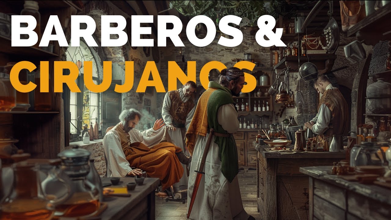 🔪 💈 La BRUTAL HISTORIA de los BARBEROS-CIRUJANOS