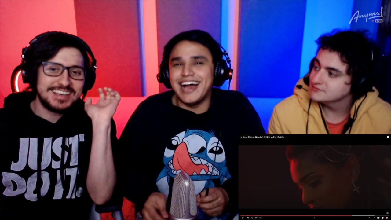 [Reacción] La Ross Maria - Navidad Solita (Video oficial) | ANYMAL LIVE 🔴