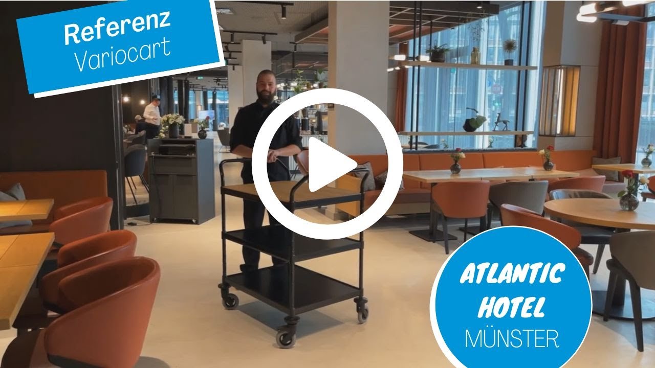 Hupfer Variocart im Einsatz - ATLANTIC Hotel M&uuml;nster