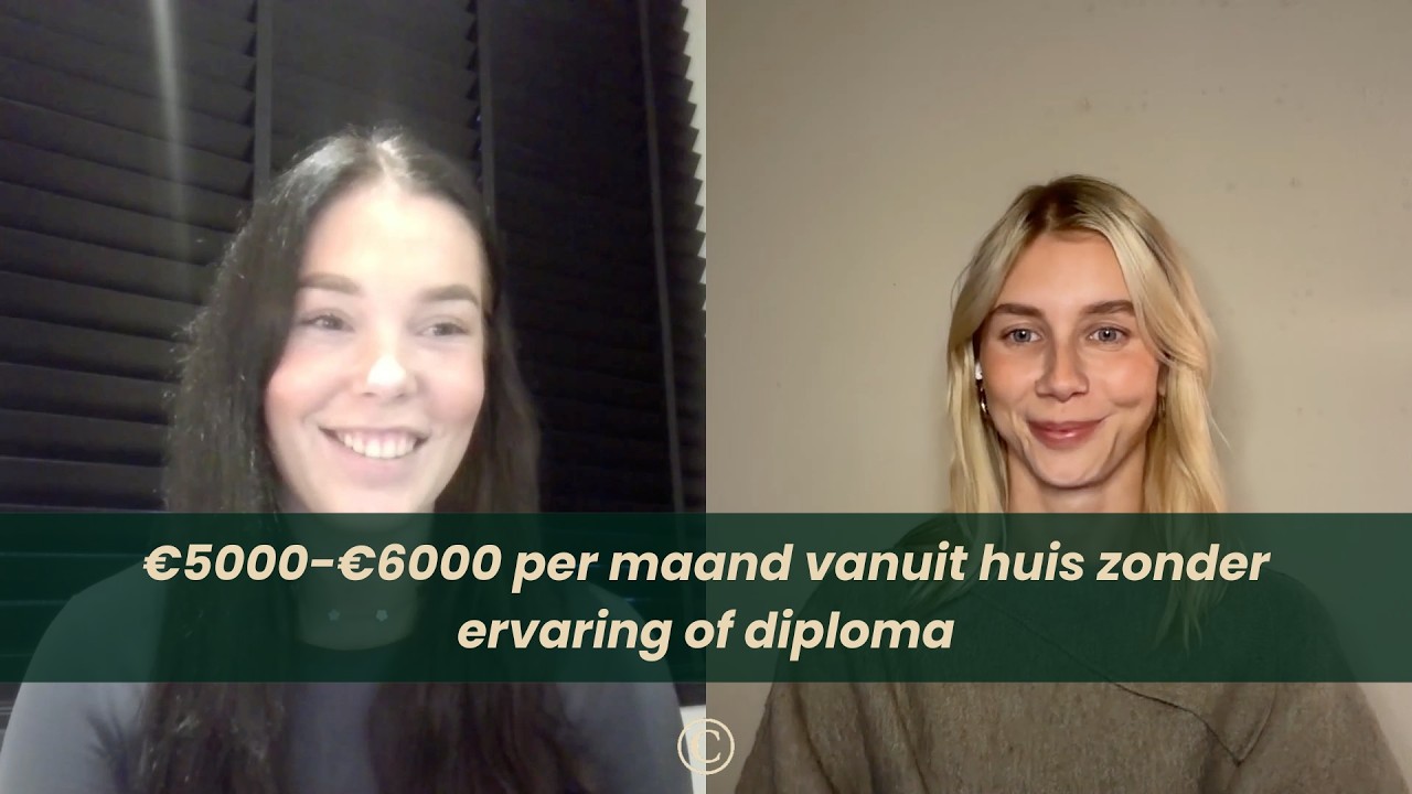 Hoe Marloes €6000 per maand verdient als part-time Appointment Setter - Setter Talks