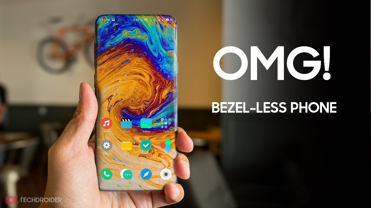 The True All-Screen BEZEL-LESS Smartphone Is HERE!