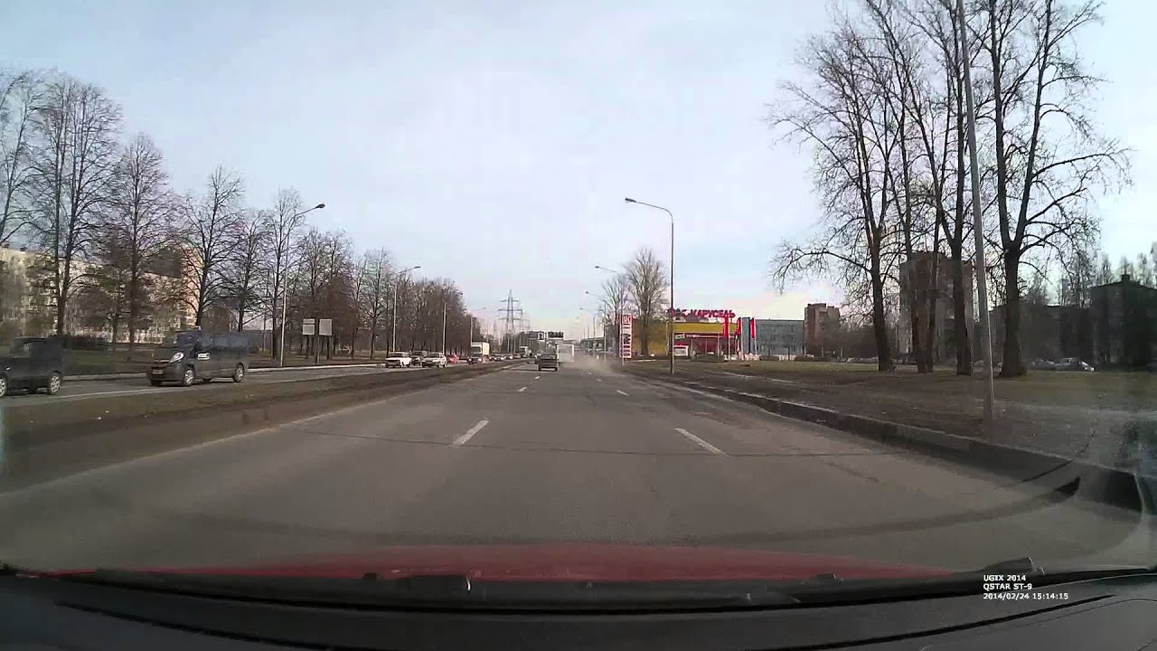 QStar ST9 Double V - 1920x1080, солнце - тень - 1, передняя камера