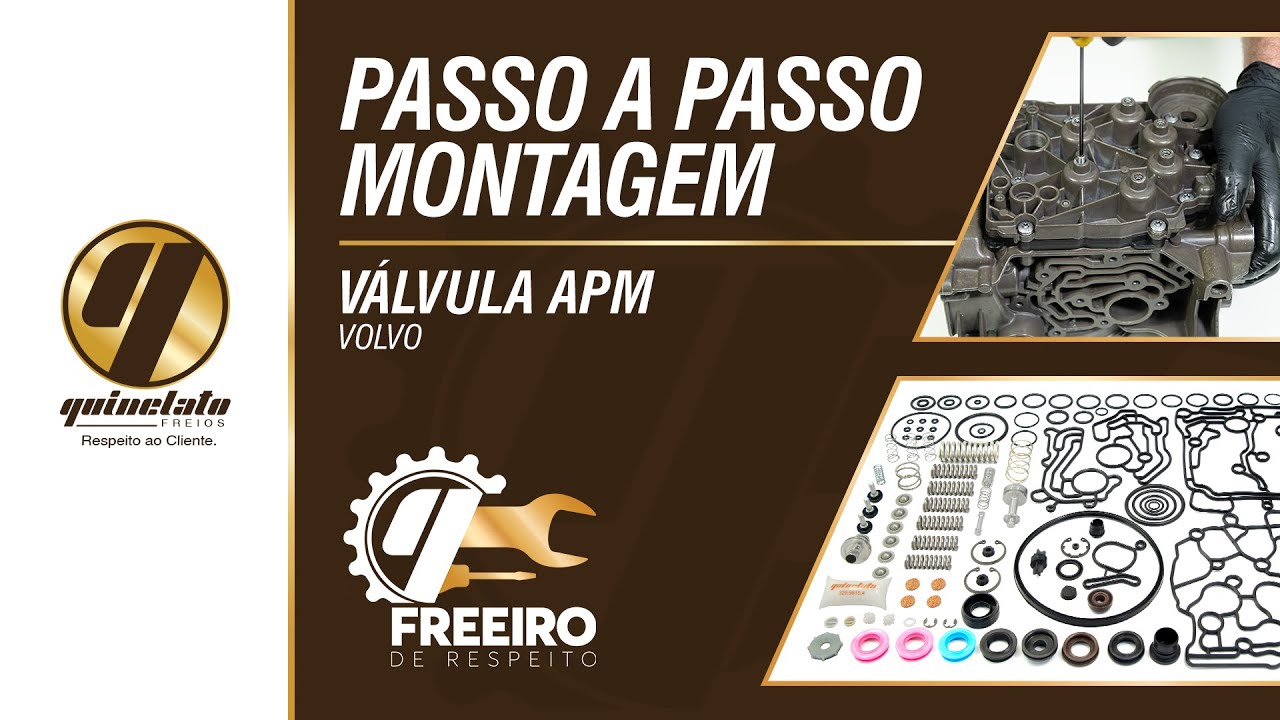 Passo a Passo - Montagem da Válvula APM do Volvo