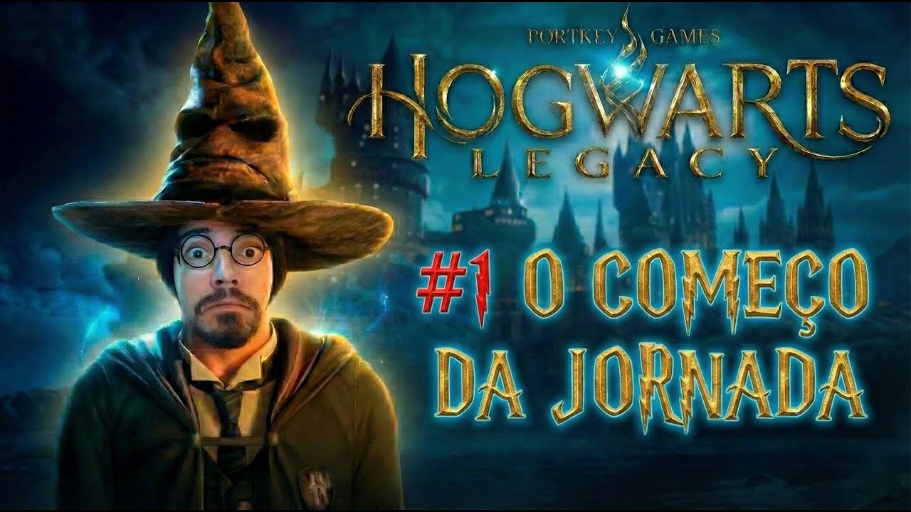 O INÍCIO DA LENDA! Hogwarts Legacy: Gameplay Épica #1