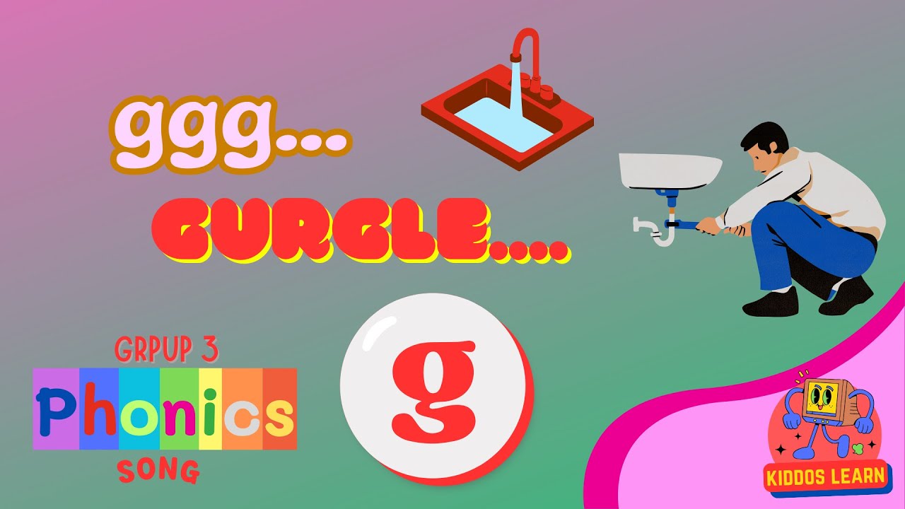 Jolly Phonics G Sound Song | Learn the 'G' Sound with Fun Actions for Kids