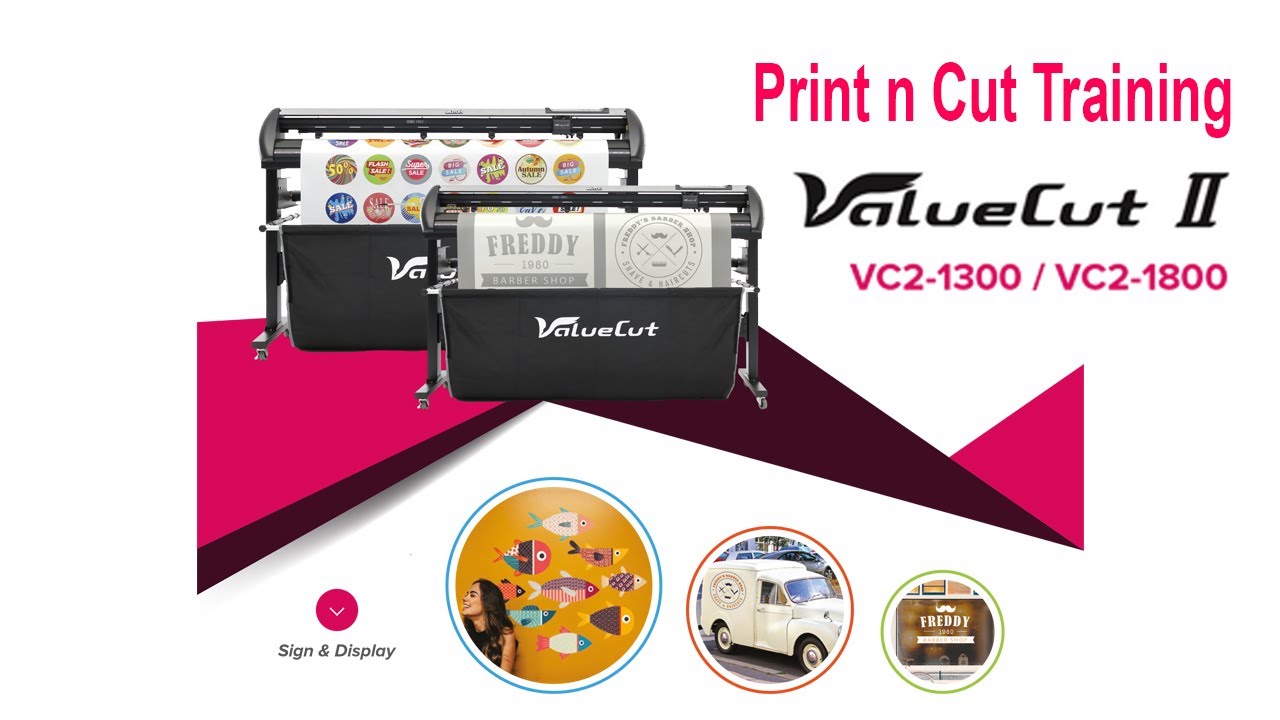 Mutoh ValueCut II Print n Cut Training
