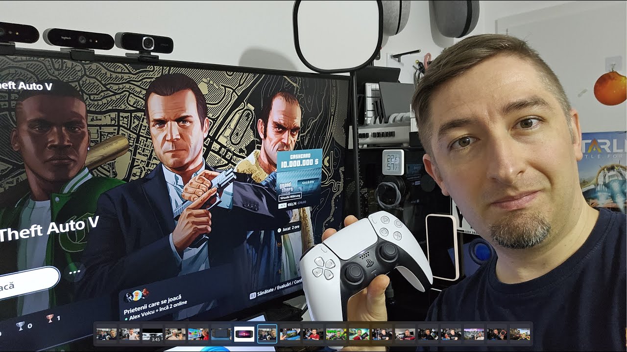 Explorez live lumea in GTA5 pe PS5 in 4k60 !