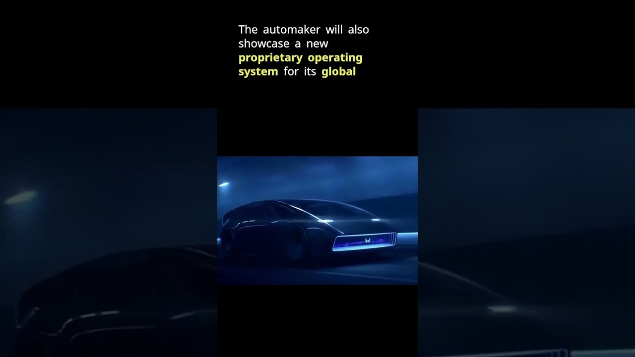 Honda Zero Prototypes & New OS Debut at CES 2025: A Sneak Peek 