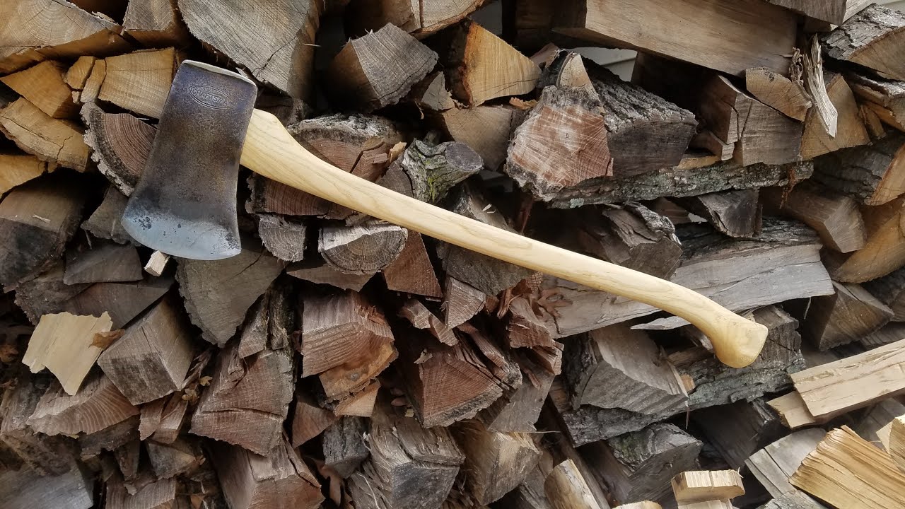 Finishing And Testing A Big Bad Vintage Axe (Craftsman Double Oval)