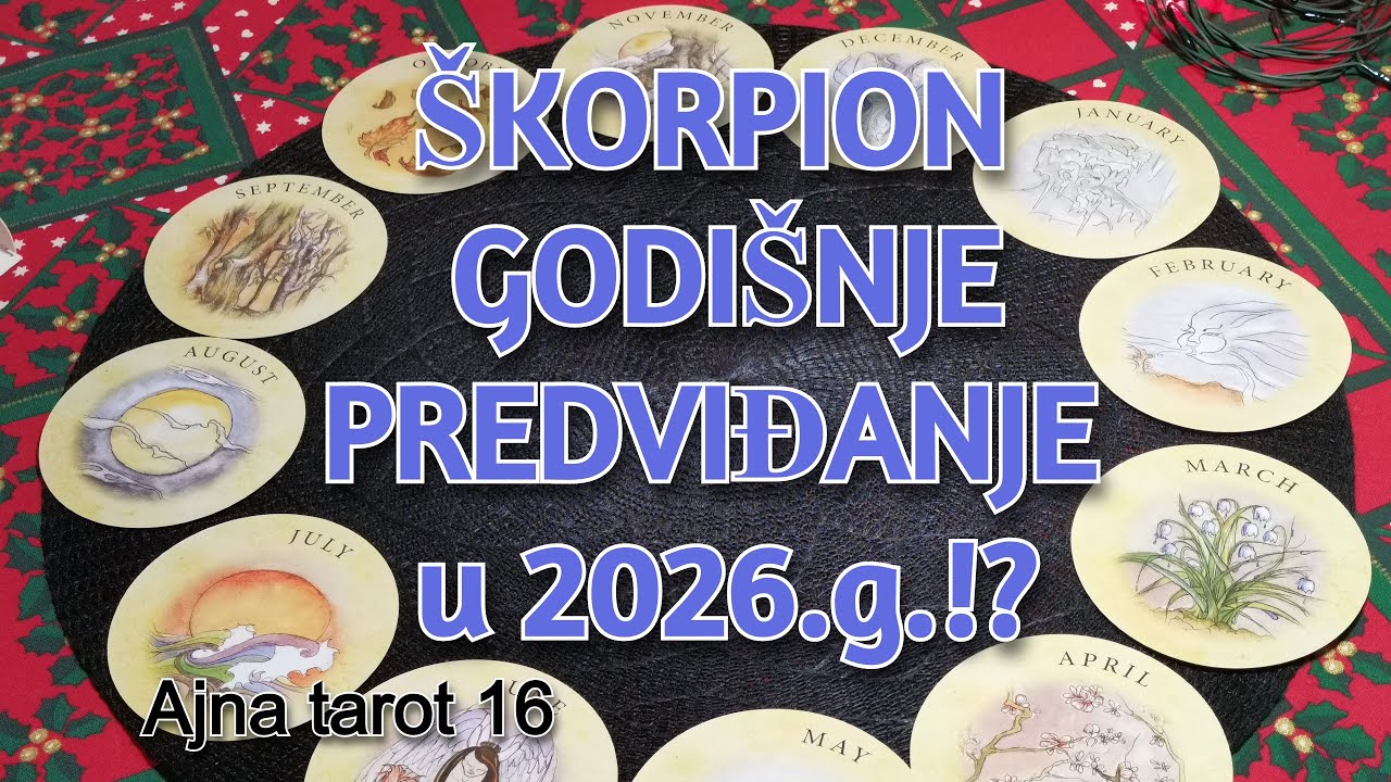 ŠKORPION - USPJEŠNA GODINA 2026.! / generalno tarot čitanje