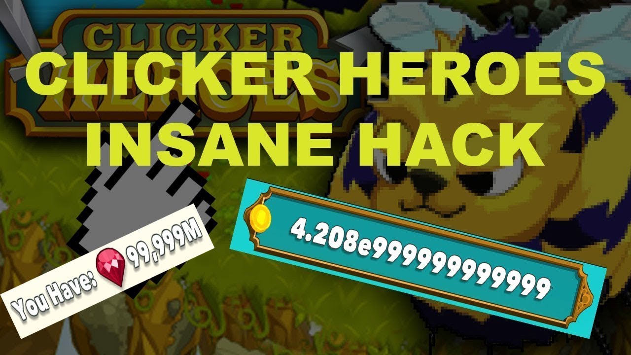 How to get infinite Coins, Rubies, Hero Souls - Clicker Heroes