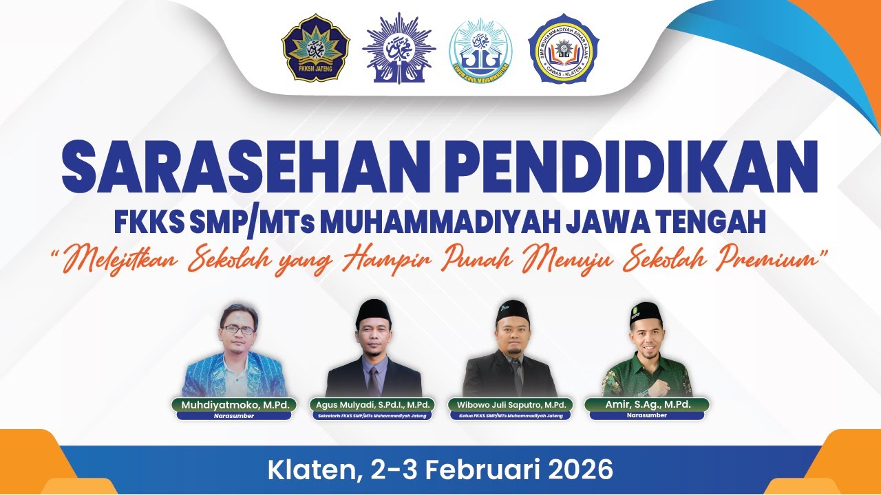 Safari Sinergi FKKS SMP/MTs Muhammadiyah Jawa Tengah