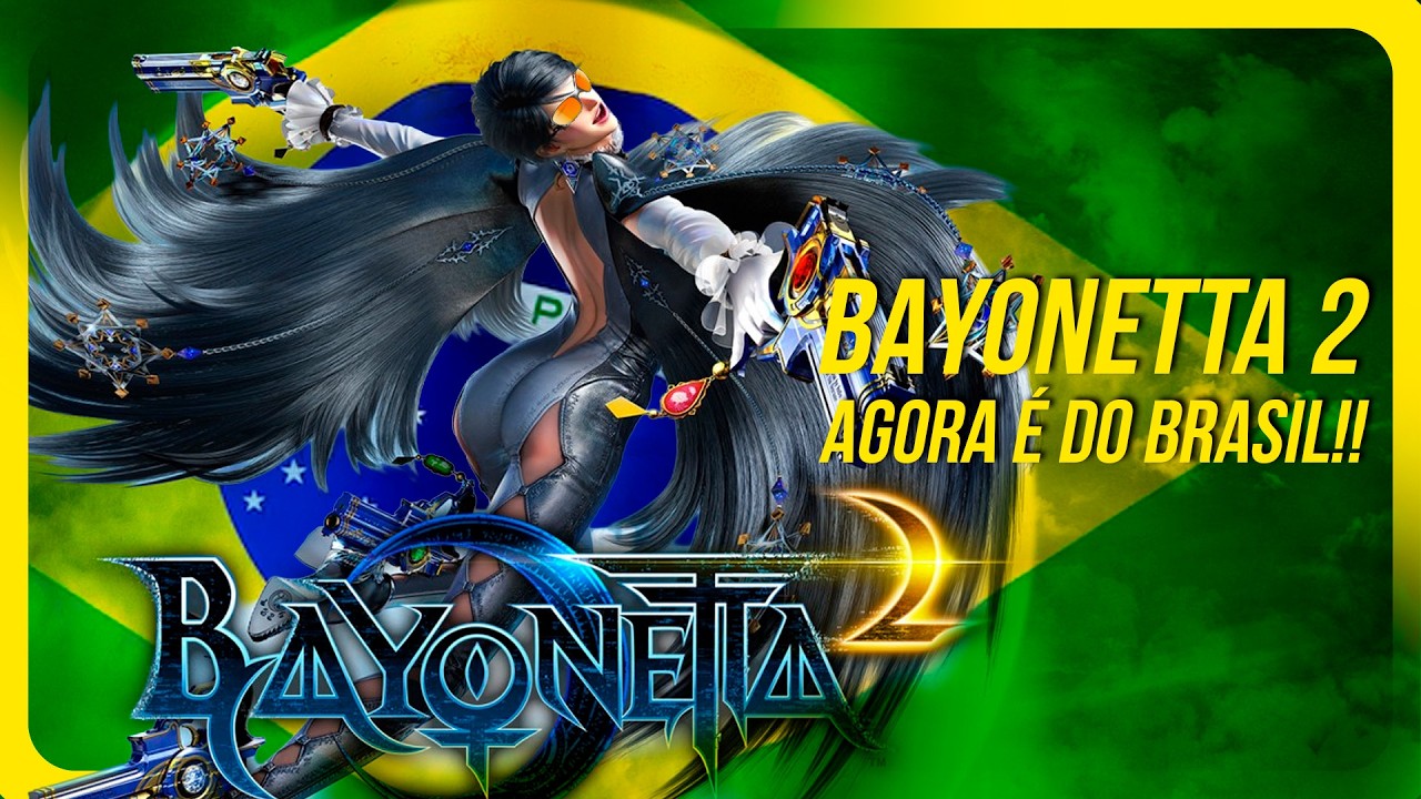 Bayonetta 2 на бразильском португальском языке #bayonetta #sega