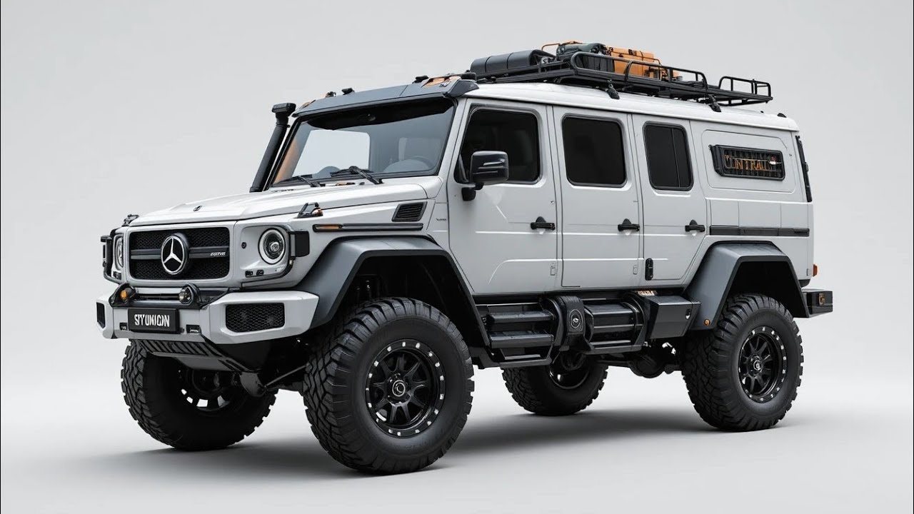 2026 Mercedes Unimog Titan in White | The Most Powerful Luxury Off-Road Truck Ever Built