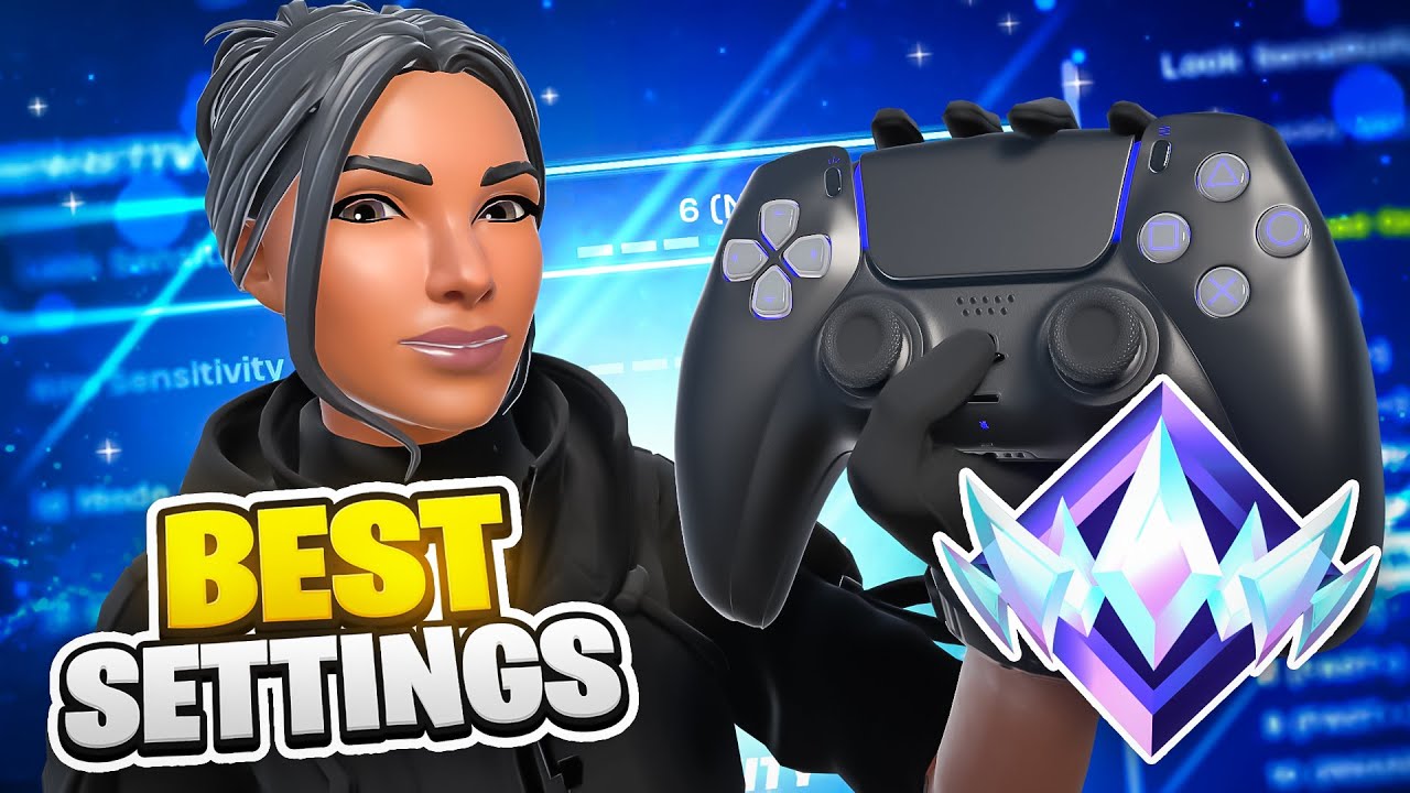 *NEW* BEST Controller SETTINGS + Sensitivity in Chapter 7 Season 1 🎮 ( Fortnite Reload Gameplay)