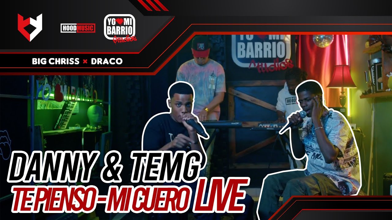 Danny & Temg - Te Pienso - Mi Cuero EN VIVO  🔴
