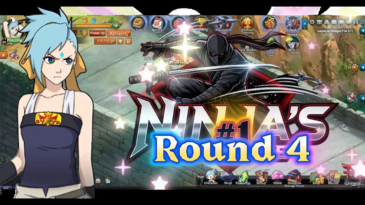 MW S-2 Cap #15 (Ninja's League #1 Round 4) - Naruto Online (Team Fate)