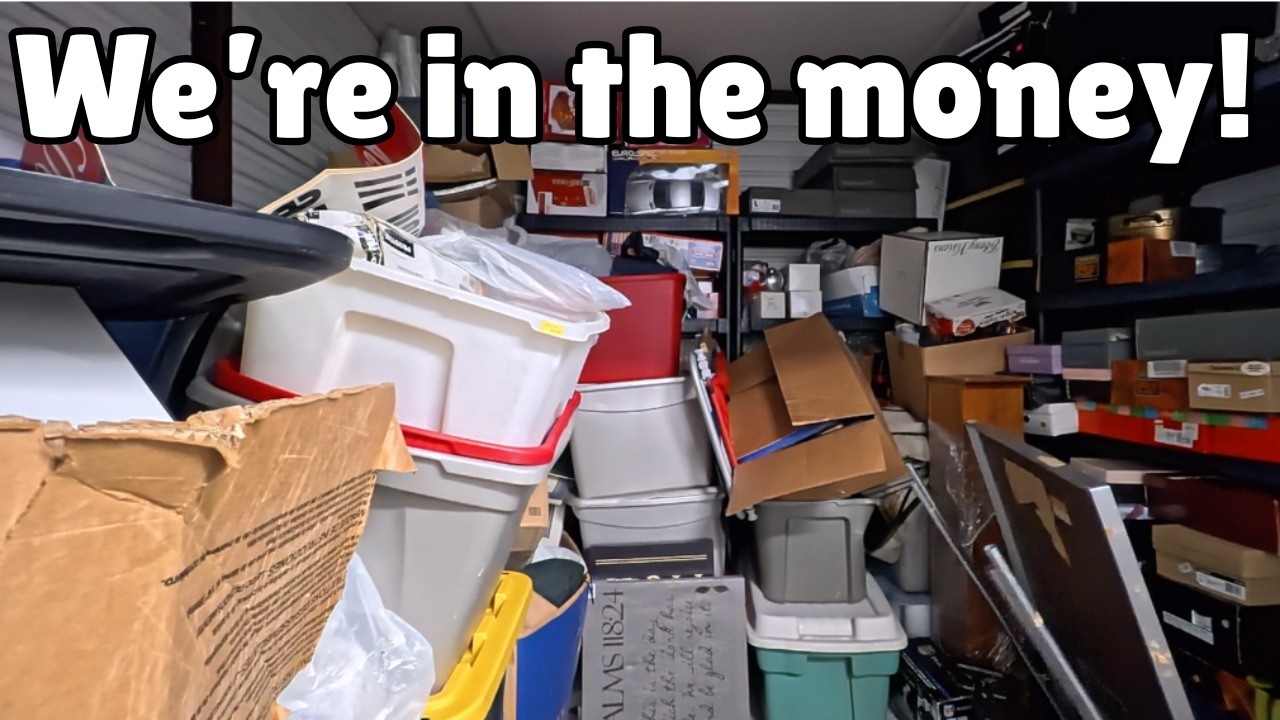 We Spent $740 On An Abandoned Storage Unit | See What We FOUND!