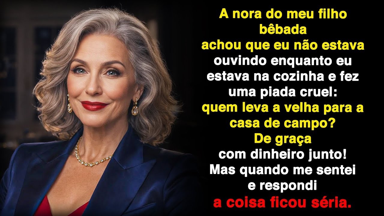 Após a zombaria desrespeitosa da nova esposa do meu filho, minha resposta calou todos.