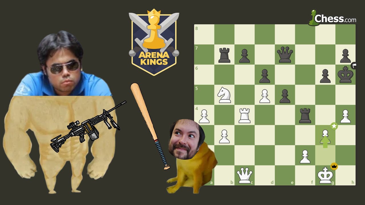 Tres blitz con Hikaru Nakamura en el Arena Kings!!