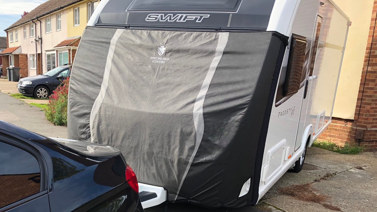 Fitting Our Caravan Towing Cover