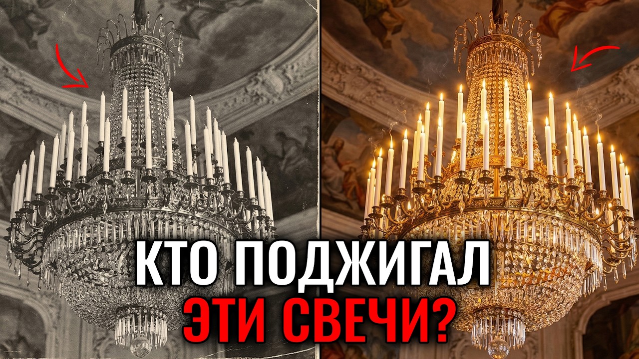 Люстры ТЯЖЕЛЕЕ МАШИНЫ в ЗАМКАХ. Кто Лезл на 20 Метров Чтобы Зажечь Свечи Каждое Утро?