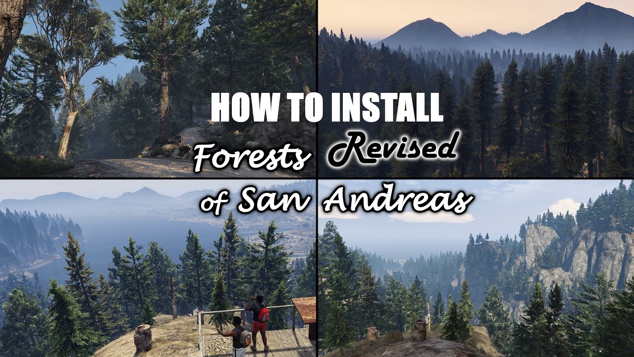 How To Install Forests Of San Andreas | GTA V Map Mod | #gtav