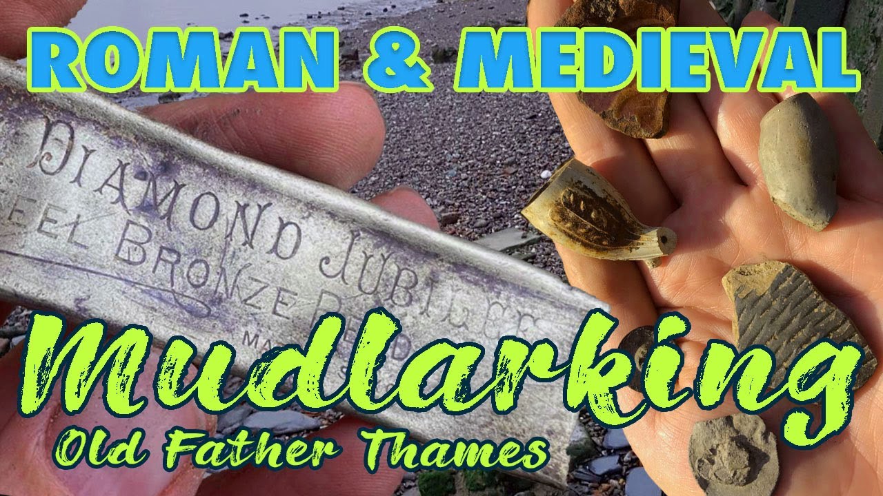 #Mudlarking with #OldFatherThames #Finds from #Roman & #Medieval #London Come Mudlarking with Me!