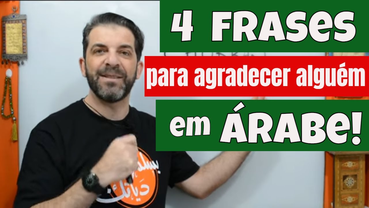 Agradeça em ÁRABE de 4 jeitos!