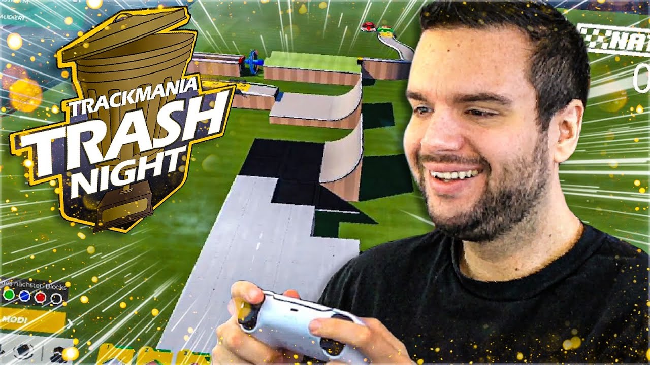 WIR BAUEN DIE SCHLECHTESTEN TRACKMANIA MAPS EVER! 🤣 - TrackMania Trash Night #1