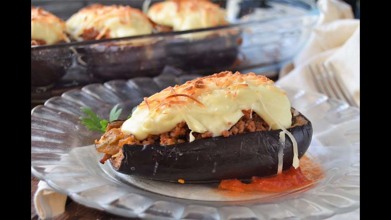 Berenjenas rellenas de carne ¡ DELICIOSAS!