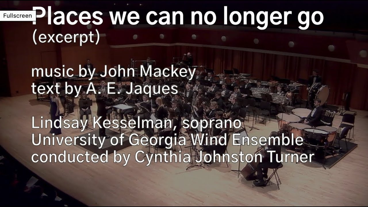 Mackey: Places we can no longer go (excerpt)