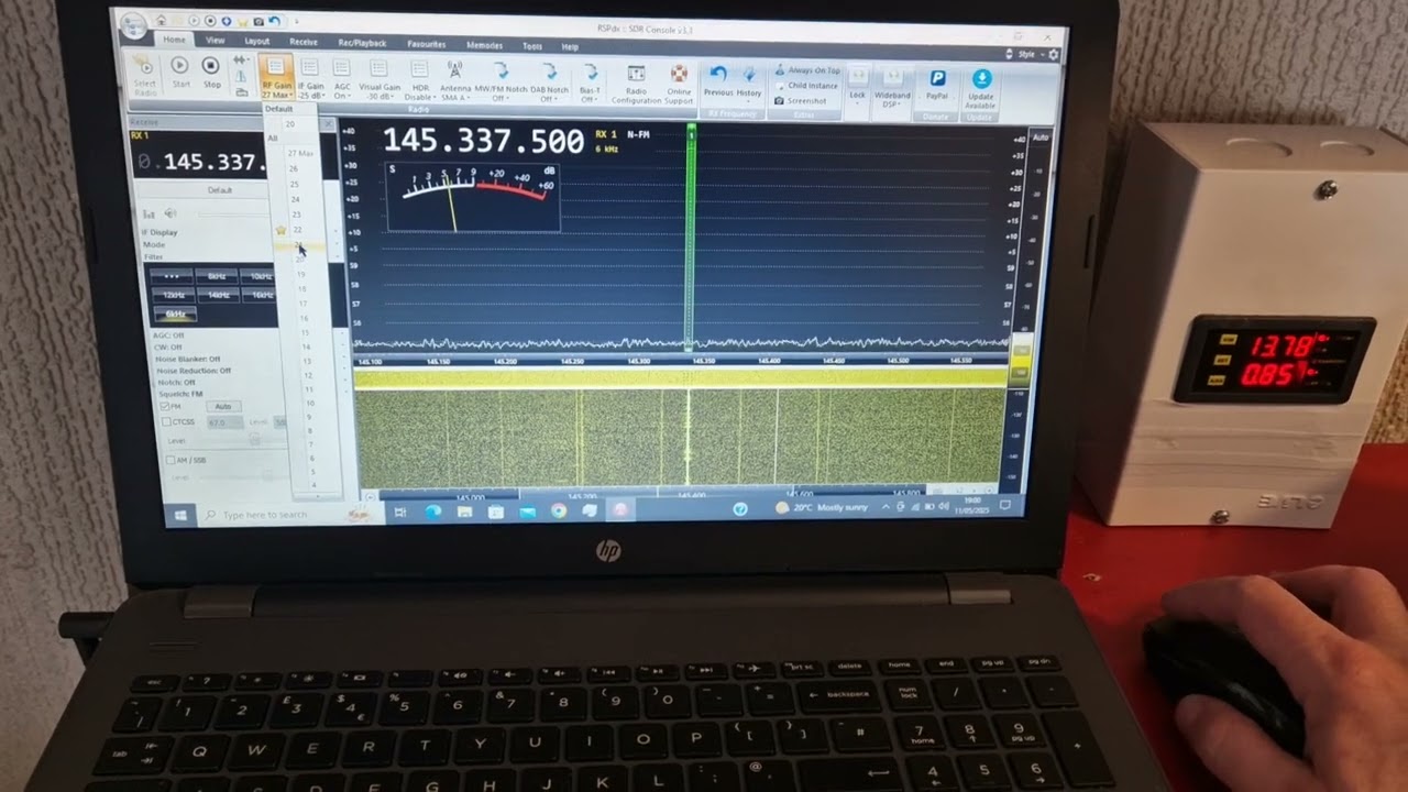 AOR AR5000 vs SDR PLAY RSPdx