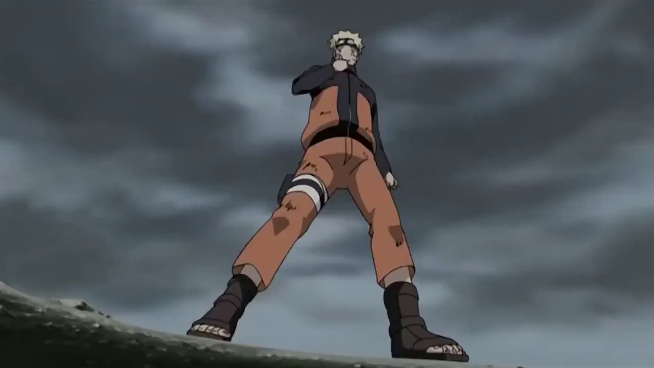 Naruto vs Isobu Three Tails