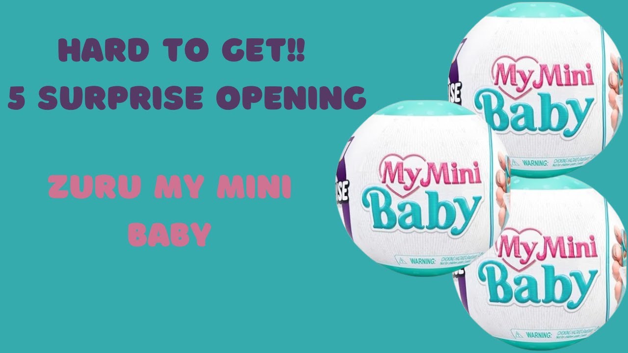 More Mini Brands Zuru My Mini Baby