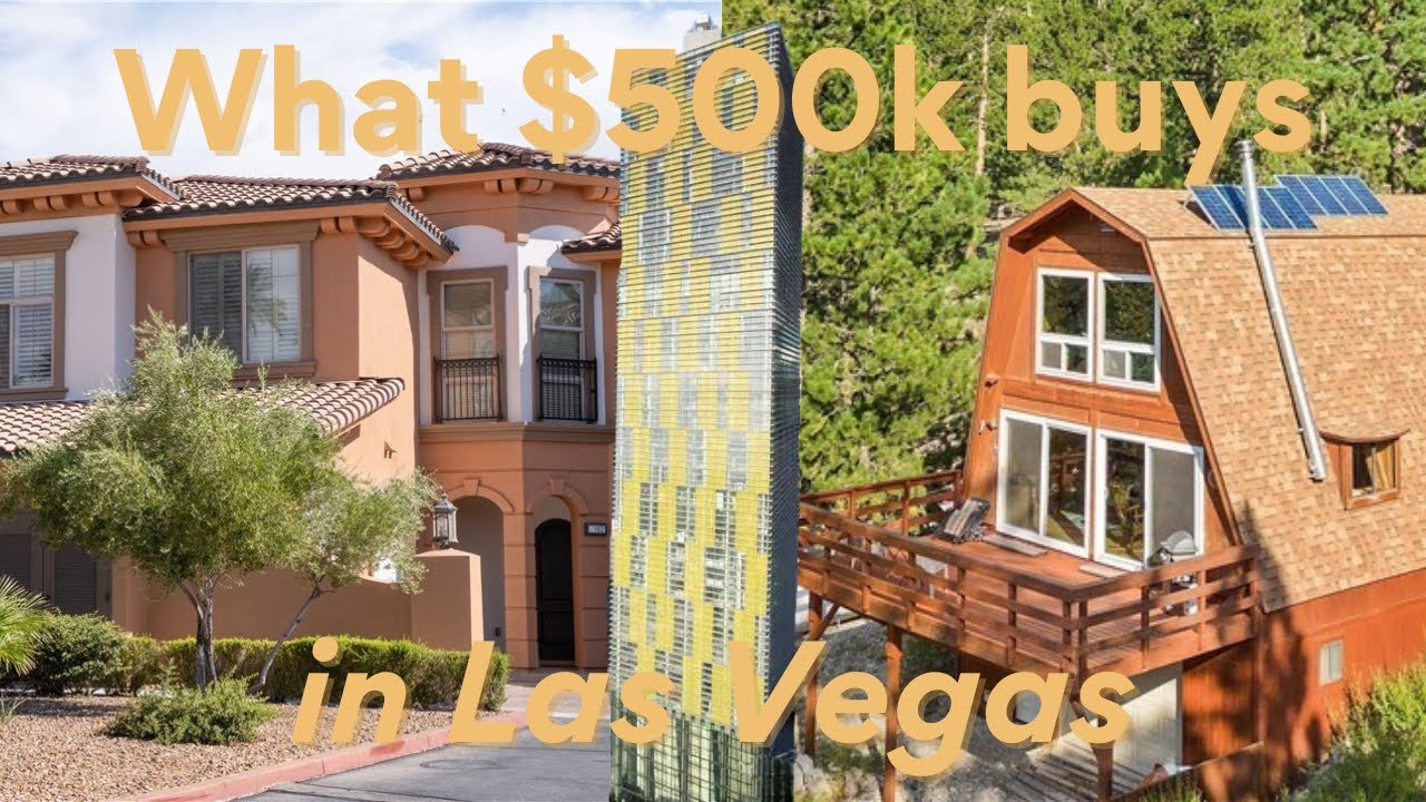 Vegas Real Estate: The Best Homes You Can Buy for $500K 🏡