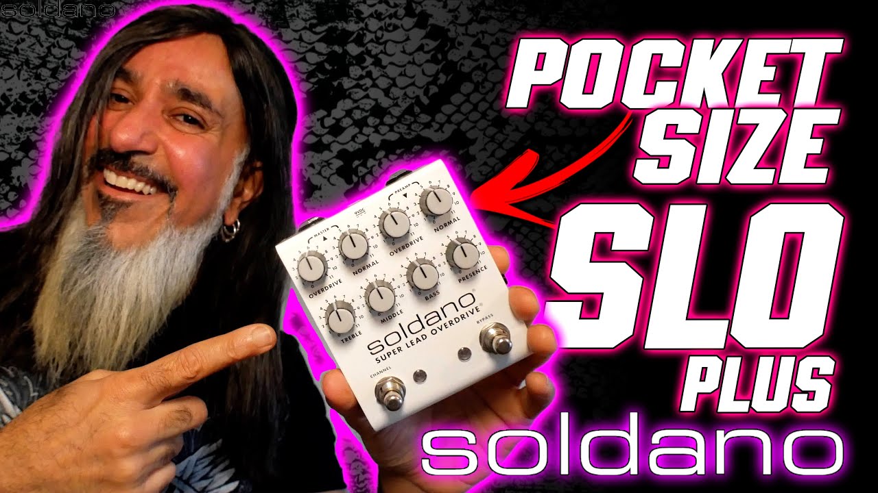 The Soldano SLO That Fits In Your Pocket!... And Sounds INSANE!!! The Soldano SLO Plus Pedal