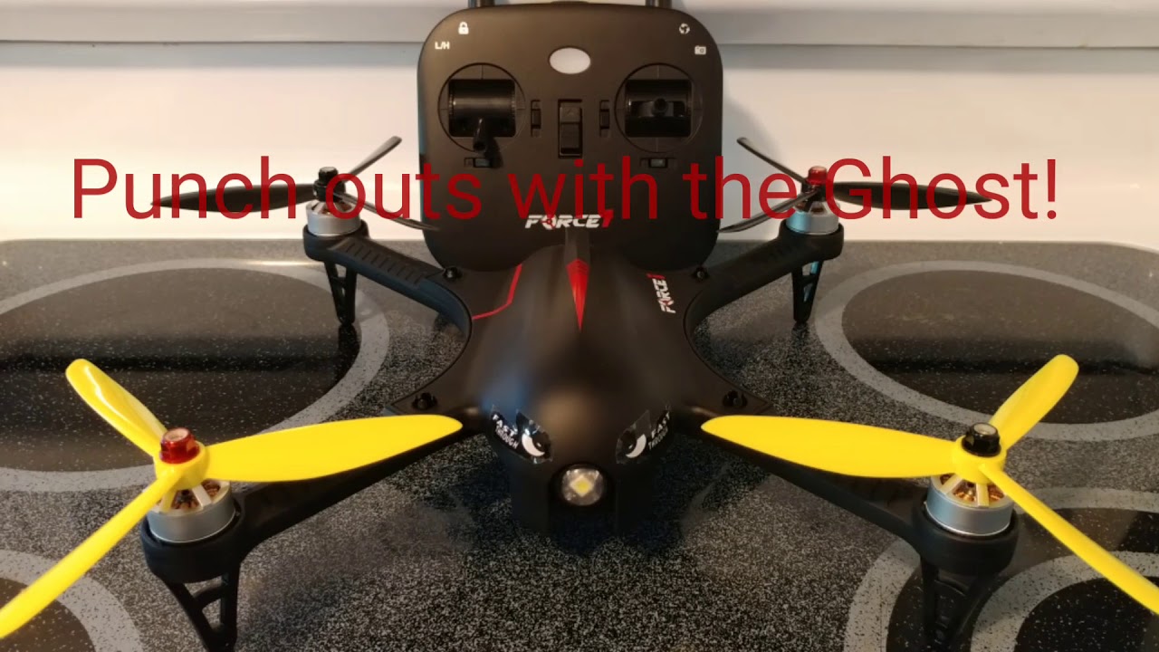 Ghost F100 punch outs with tri-props!