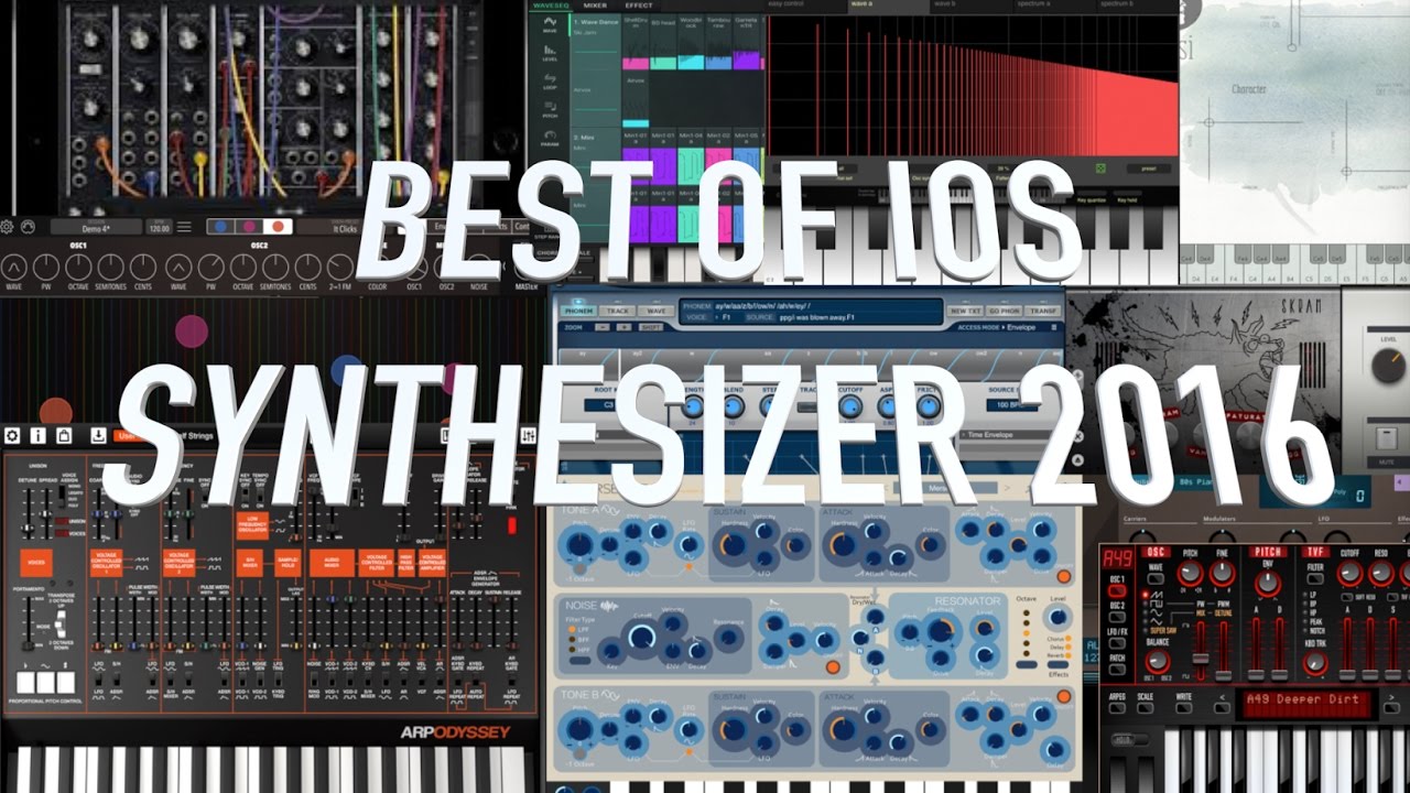 Best Of IOS Synthesizer 2016