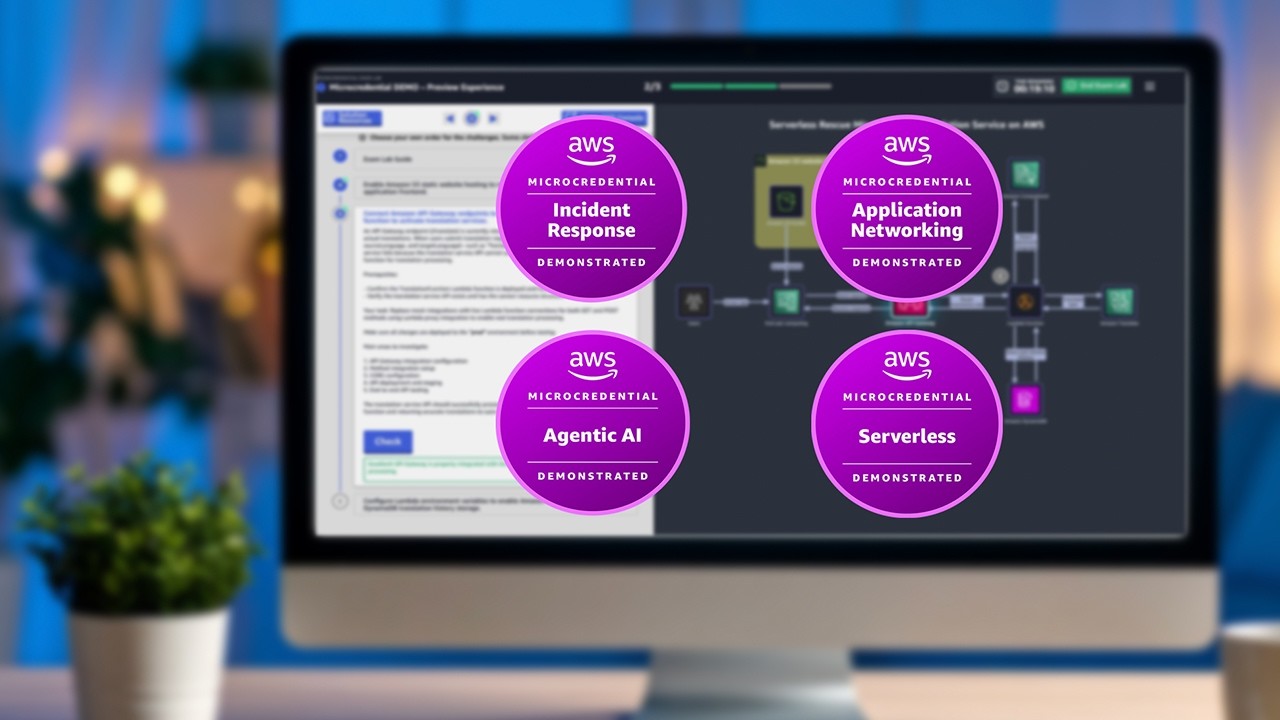 AWS Microcredentials | Amazon Web Services