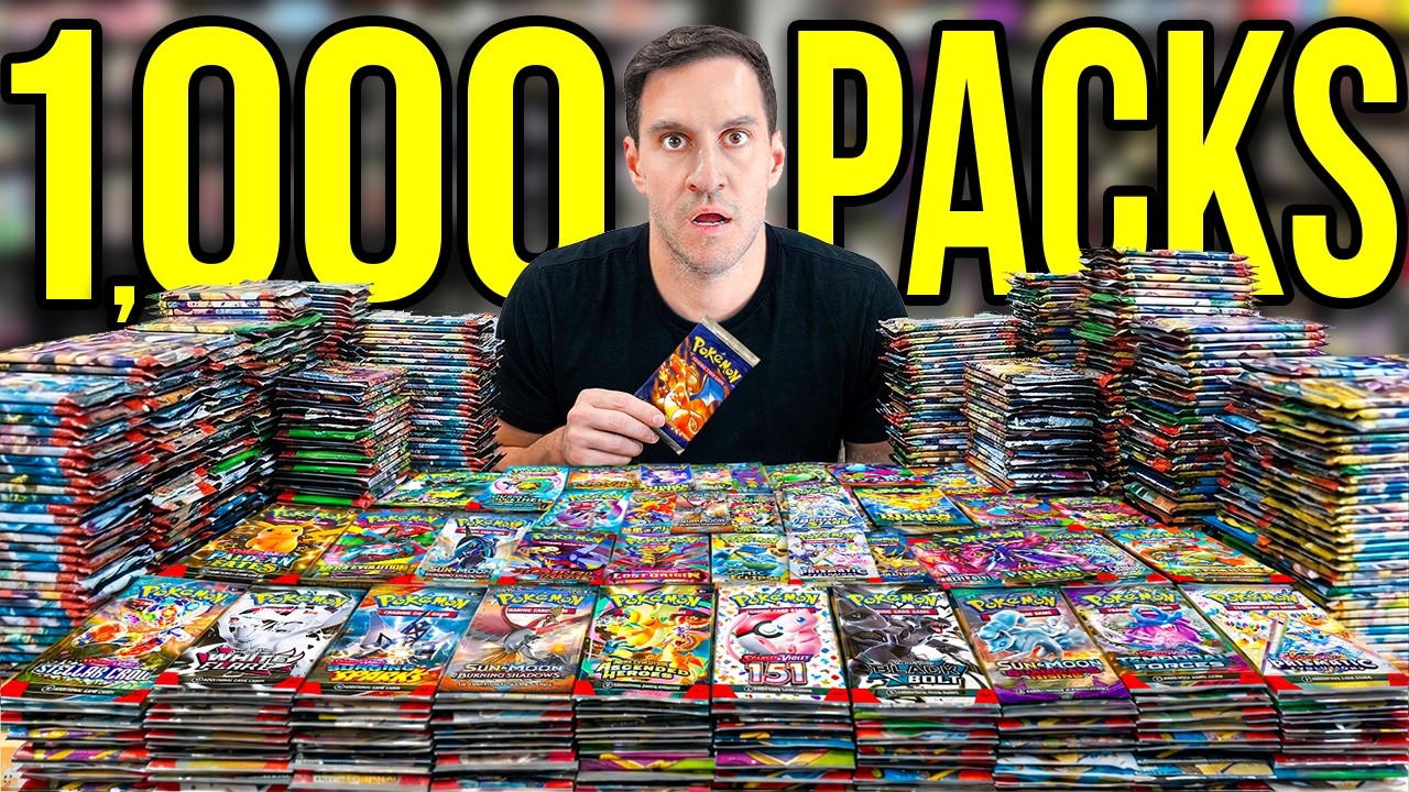 1,000 PACKS... BUT Video Ends If We Pull the CHASE CARD