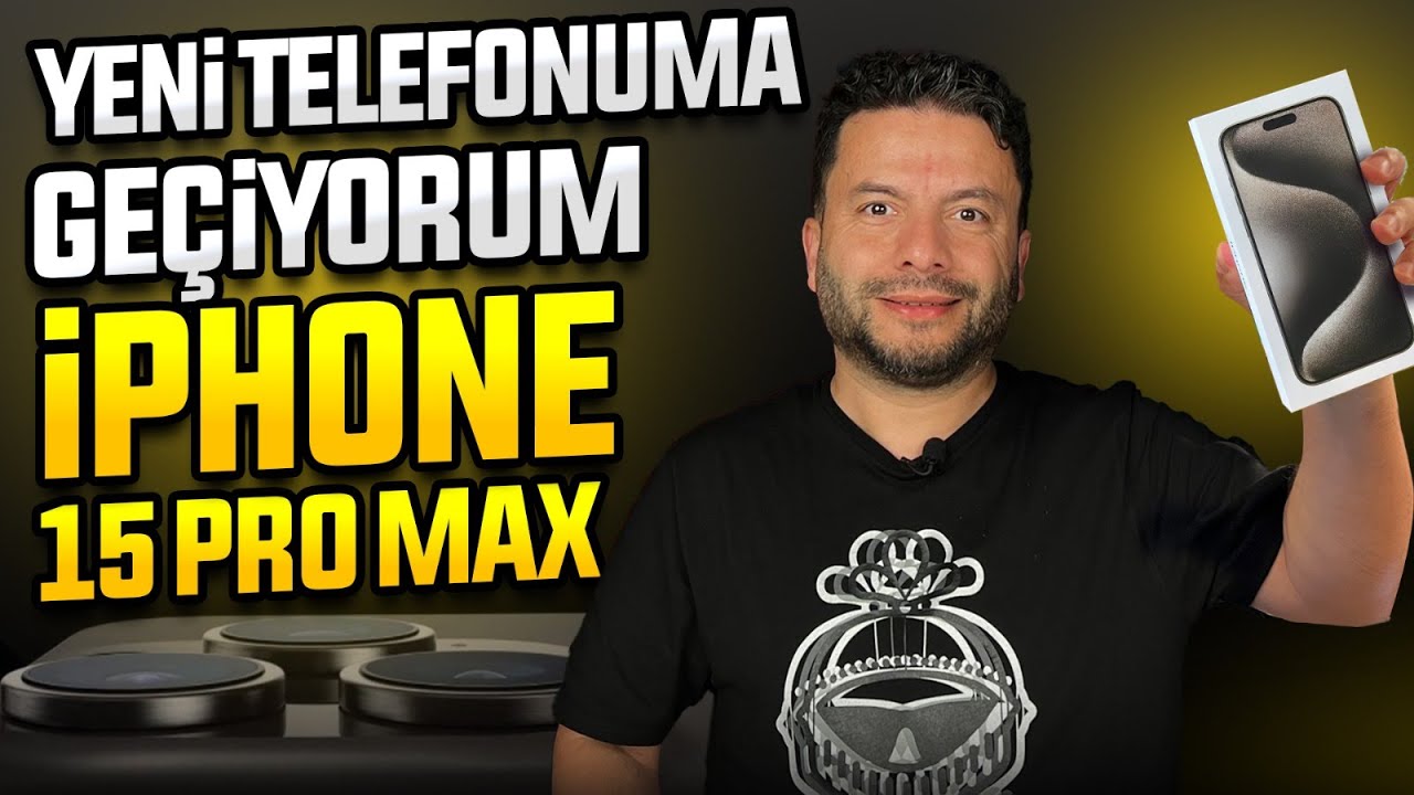 Hakkı Alkan, iPhone 15 Pro Max'e geçti ve zırhladı!