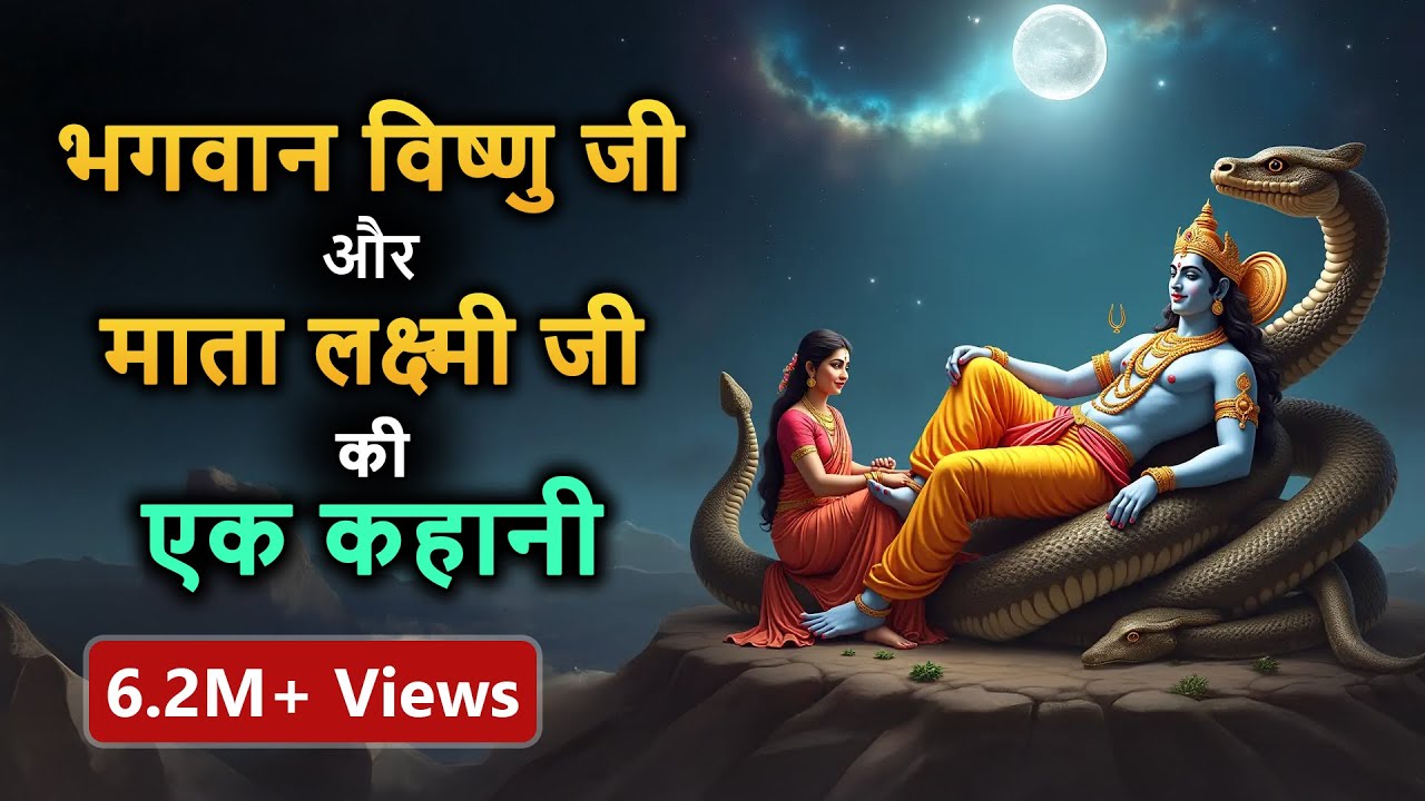 Lord Vishnu and Mata Lakshmi a Story 🕉 Mata Lakshmi ji Kahani | Hindi Religious Story (Spiritual TV)