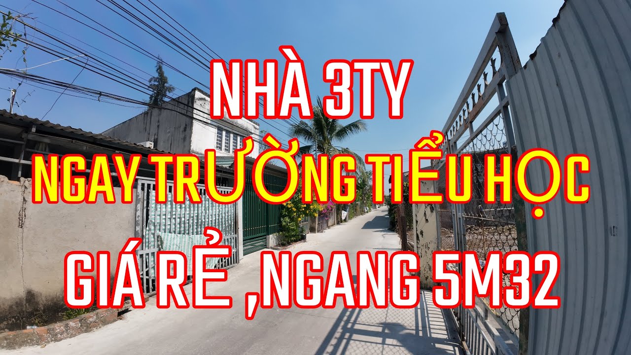 Tập 86) BÁN NHÀ 3TY ,BÌNH NHÂM THUẬN AN,GIÁ HỜI : LH 0866943473 
