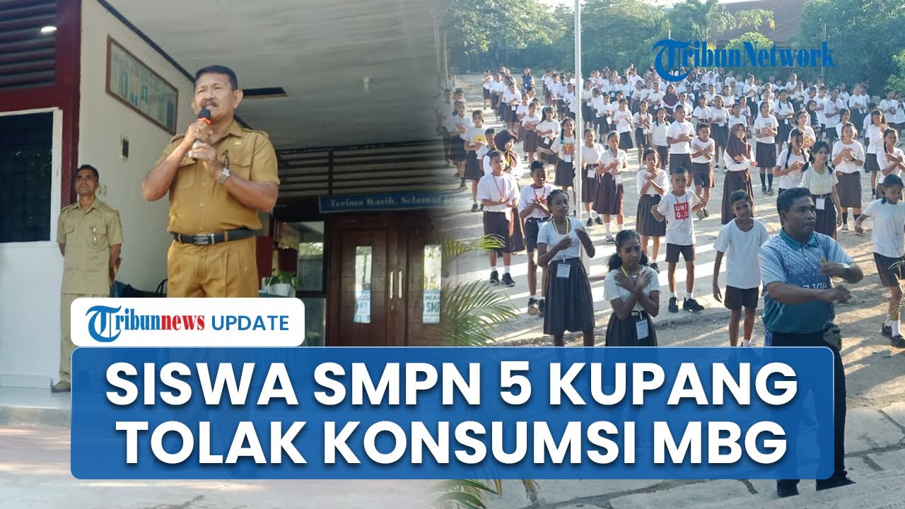 SMPN 5 Kota Kupang Tolak Konsumsi MBG, Kepala Sekolah: Siswa-Siswi Sengaja Dipulangkan Lebih Awal