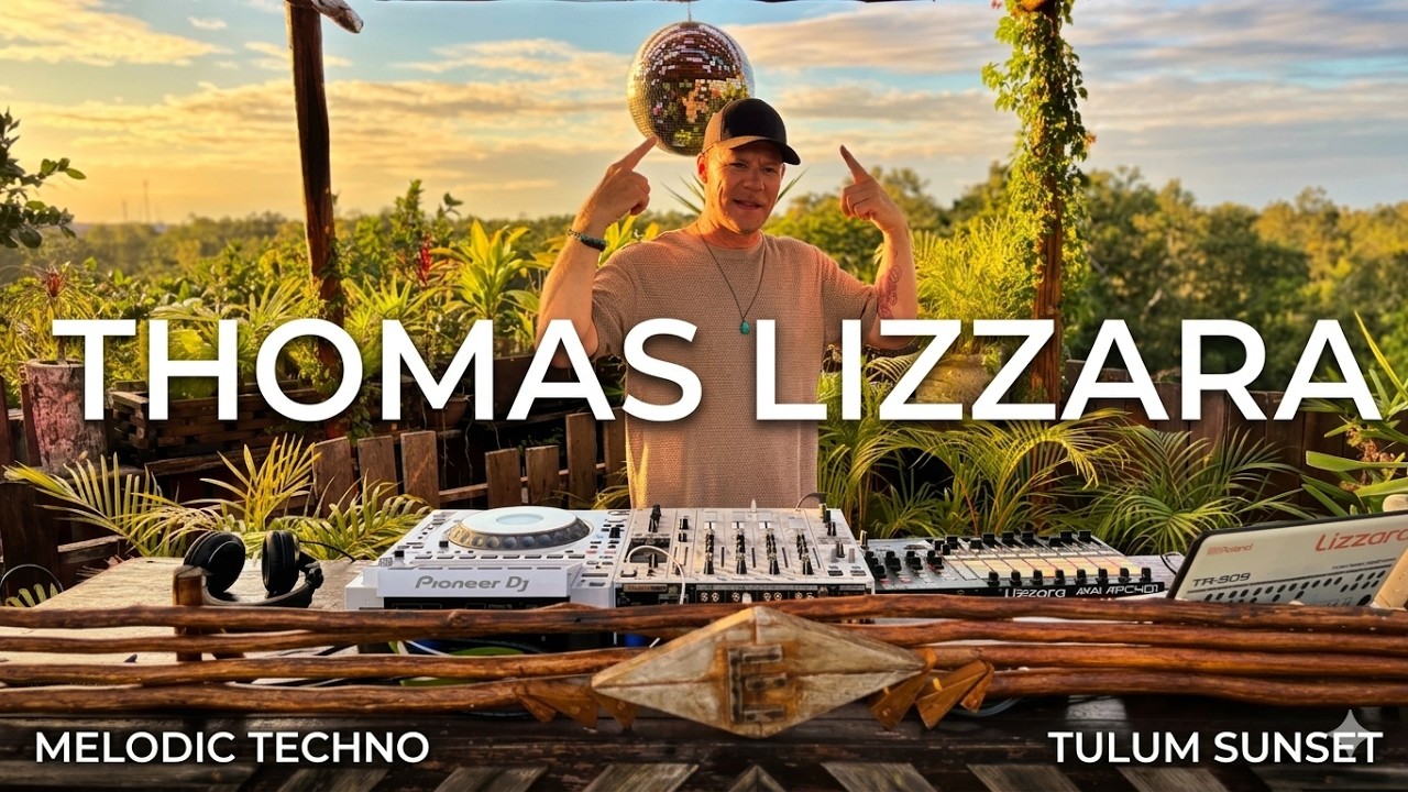 Thomas Lizzara | Melodic Techno Sunset Set 2026 | By @EPHIMERATulum