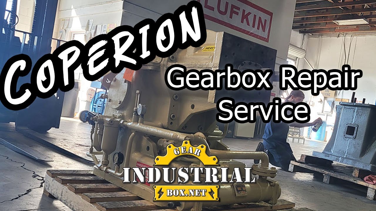 Coperion Gearbox Repair Service