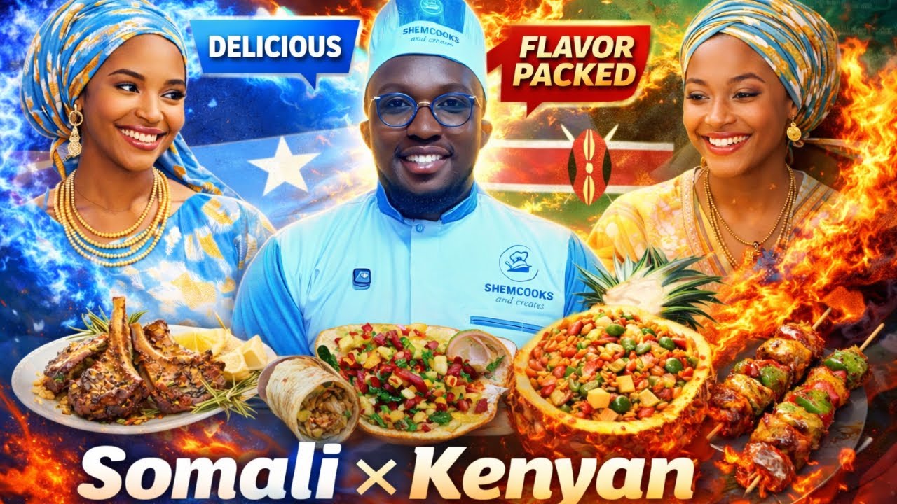 Turning a Somali Kitchen into Kenyan–Thai Fusion 🍍🔥🇸🇴🇰🇪🇹🇭