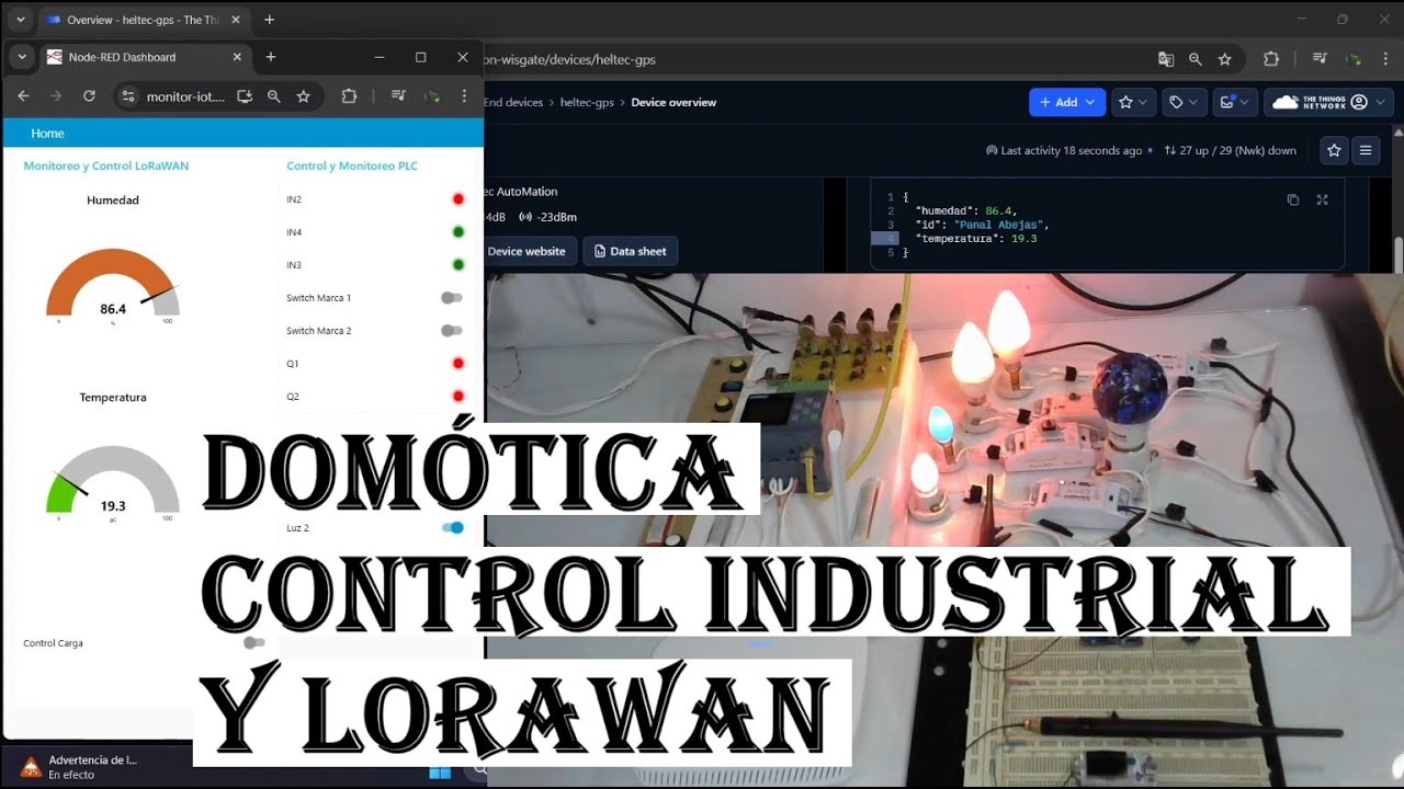 Full control with Node-RED and MQTT: from Sonoff to LOGO PLC and LoRa