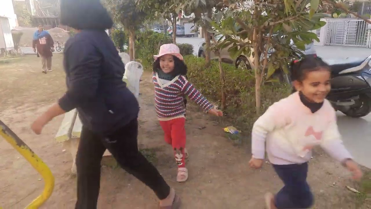 Nannu and khushu plays at the park playground#game #funny #funnymoments #youtubevideo